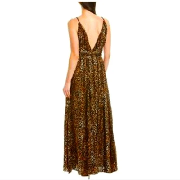 Ronny Kobo Edita Leopard Animal Print Maxi Dress - Picture 3 of 10